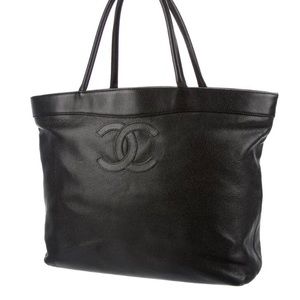 Chanel Vintage Caviar Tote - image 1